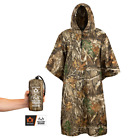 Arcturus Realtree EDGE Multi-Use Waterproof Poncho -  Lightweight and Compact