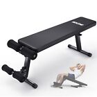 Foldable Flat Weight Bench Press Squat Benches Multi-Station Fitness Gym