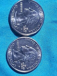 2 New 2004 P Wisconsin Quarters perfect condition never circulated