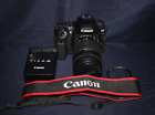 Canon EOS 80D 24.2MP Digital SLR Camera - Black w/ Canon EFS 55-250mm