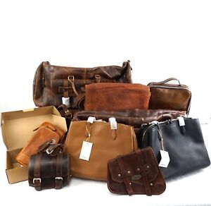 Quince And More Assorted Women's Leather Duffle Bags Purses & Backpack Lot of 10