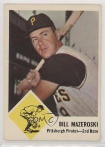 1963 Fleer Bill Mazeroski #59 HOF