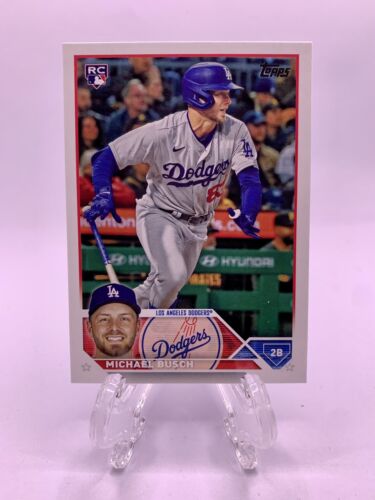 2023 Topps Update Series Michael Busch Flagship Rookie RC #US256 Dodgers - Cubs