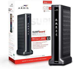 ARRIS Surfboard T25 Docsis 3.1 Gigabit Cable Modem for Xfinity Internet & Voice