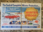 1952 Mobilgas Ad The Seal of Complete Winter Protection-See Your Dealer Today!