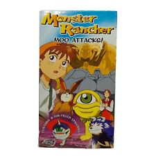 Monster Rancher Moo Attacks Animated VHS