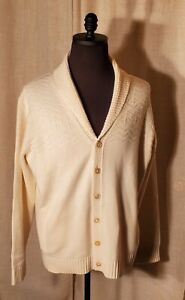 NWT Peter Millar Shawl Neck Wool Cashmere Cardigan Sweater In Almond XL $648