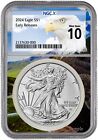 2024 1oz Silver American Eagle NGCX MS 10 - Early Releases - Eagle Core