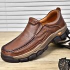Outdoor Genuine Leather Casual Shoes Men's High Quality Anti Slips Hiking Shoes