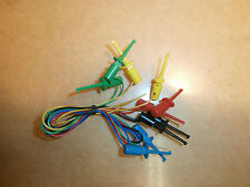 Philmore 500 Mini Hook Grabber IC Test Leads,Set of 5 Colors,16