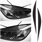 Carbon Fiber Headlight Eyelid Eyebrow Cover For BMW 3 Series F30 2012-2018 Decor (For: More than one vehicle)