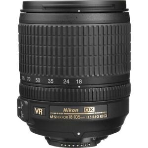 (Open Box) Nikon AF-S DX 18-105mm f/3.5-5.6 G ED VR Zoom F-Mount Lens