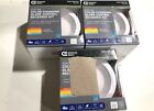 LOT OF 3 Commercial Electric 4 in. Slim LED Color Changing Recessed Light New