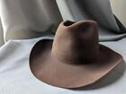 vintage RESISTOL cowboy hat 7-3/8 fur felted CHAPARRAL mink brown 59 western