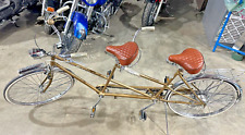 1971 Schwinn Twinn Tandem Bicycle SEATS REPLACED  *LOCAL PICKUP INDIANAPOLIS*
