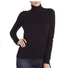 NEW M Magaschoni Cashmere Turtleneck Sweater in Black size XL #S6254