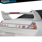 Universal Shark Style Gray Primer FRP For Rear Trunk Spoiler Wing Lip W/LED (For: 2010 Toyota Corolla)