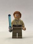 Lego Obi-Wan Kenobi 9494 Dark Tan Legs Star Wars Minifigure With Lightsaber