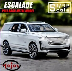 1/32  Cadillac Escalade Model Car SUV Diecast Alloy Car Kids Gift  Sound Light