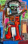 Rare Huge  Jean Michel Basquiat  Vintage Painting 81 “No Reserve price”