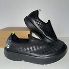 OOFOS OOmg eeZee Low Womens 10 Black Checker  Slip On Recovery Shoes Comfort