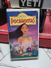 Pocahontas VHS Walt Disney Masterpiece Collection Video Tape VCR Movie 