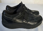 Skechers Work Shoes Womens Sz 9.5 Black Shape Ups Mesh Hook & Loop Strap