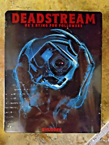 DEADSTREAM (U.S. Release EXCLUSIVE STEELBOOK Blu-ray, 2022) NEW - SMALL DENT