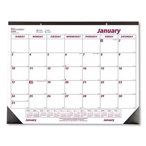 2023 Brownline 22 x 17 Monthly Desk Pad Calendar Chipboard (C1731)