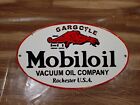 Porcelain Mobil Oil Gargoyle Enamel Metal Sign Size  20