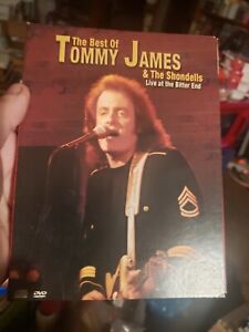 SIGNED THE BEST OF TOMMY JAMES & THE SHONDELLS LIVE Bitter End CD & DVD