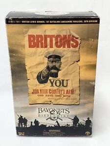 Sideshow Bayonets & Barbed Wire 1/6 Action Figure WW I British Lewis Gunner
