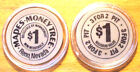 (1) $1. Mapes Money Tree Casino Chip Token - 3 for 2 Pit - Reno, Nevada 💥💥💥💥