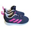 Adidas Lite Racer Shoes Blue Shock Pink Toddler Size 7K EUC