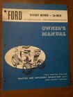 ~Ford 80 & 100~Lawn & Garden Tractor~Rotary Mower-36