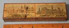 1893 World’s Fair 6.25” COLOR LITHO TIN MATCH HOLDER Bryant & May Waxed Vestas