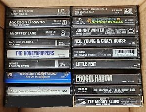 80s pop/rock cassette tapes lot