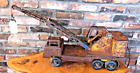 💡Vintage Repurposed Nylint Pressed Steel Toy Crane Truck  Light / Lamp Ambiance