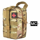 Tactical MOLLE Rip Away EMT IFAK Medical Pouch First Aid Kit Utility Bag US Send