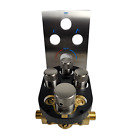 Shower Diverter Valve 3 Setting Thermostatic Shower Faucet Mixer WHSHOWER