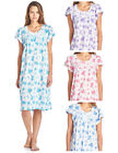 Casual Nights Women's Cotton Short Sleeve Nightgown Sleep Dress Gown