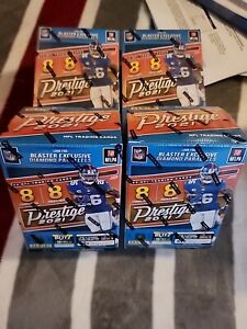 Panini Prestige 2021 NFL Blaster Box (64 Cards, Diamond Parallels)