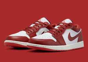 Nike Air Jordan 1 Low White Red Lobster FJ3459-160 Men's Shoes NEW