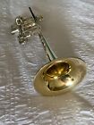 Bach 239G C Trumpet, silver with gold wash bell and Blackburn 19-350 leadpipe