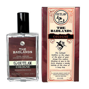 Outlaw The Badlands Cedar & Campfire Spray Cologne 3.3 oz