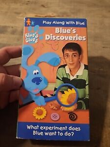 Blues Clues - Blues Discoveries (VHS, 1999) Tested Works Nickelodeon Orange Tape