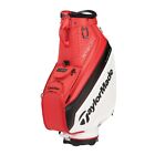 NEW TaylorMade Golf TM23 Stealth 2 Tour Cart Bag - Red / Black / White
