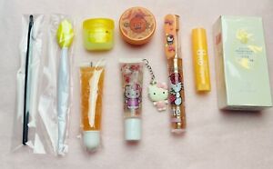 💕Makeup Beauty Lip Bundle Lot Of 9/hk Gloss/unicorn Lipstick/lip Scrub💕