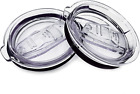 2 Replacement Lids for Stainless Steel Tumbler Travel Cup - Fits of Diameter