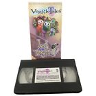 Veggie Tales Josh and The Big Wall! VHS. Black tape-Rare. Free Shipping!